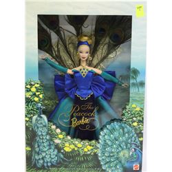 1998 THE PEACOCK BARBIE COLLECTOR DOLL