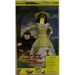 BARBIE AND CURIOUS GEORGE COLLECTOR DOLL