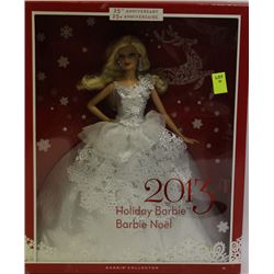 2013 25TH ANNIVERSARY HOLIDAY BARBIE