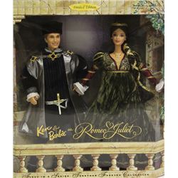 1997 ROMEO AND JULIET KEN AND BARBIE DOLLS