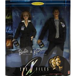 1998 X FILES KEN AND BARBIE