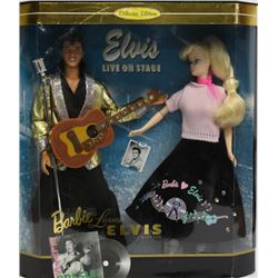 1996 BARBIE AND ELVIS COLLECTOR DOLLS