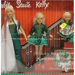 2000 HOLIDAY SINGING SISTERS BARBIE STACIE KELLY