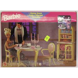 BARBIE DINNING ROOM FURNITURE