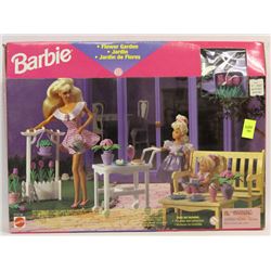 BARBIE FLOWER GARDEN FURNITURE