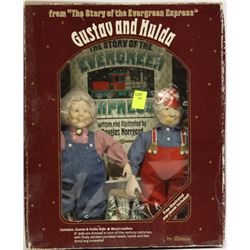 THE STORY OF GUSTAV AND HULDA DOLLS WITH STORYBOOK