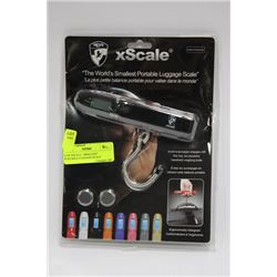 NEW XSCALE - SMALLEST PORTABLE LUGGAGE SCALE