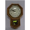 Image 1 : STERLING & NOBLE WOOD WALL CLOCK
