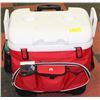 Image 1 : IGLOO ROLLING COOLER W/ HANDLE & EXT STORAGE
