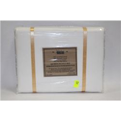 600 THREAD COUNT QUEEN DUVET SET