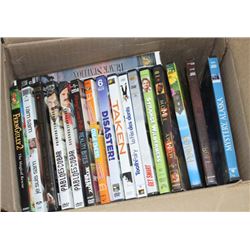 BOX OF 37 DVDS