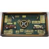 Image 1 : OLD FASHIONED RACECAR FRAMED DISPLAY
