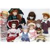 Image 1 : COLLECTION OF 11 PORCELAIN DOLLS