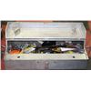 Image 1 : LARGE SILVER TOOL BOX WITH TOOLS