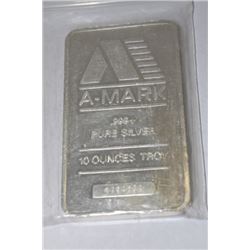 10oz .999 SILVER BAR