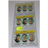 Image 1 : LOT OF 3 1971 NHL LEADER CARDS