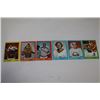 Image 1 : 1973 LOT OF 6 NHL GOALIES