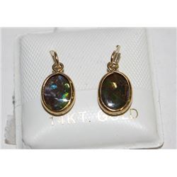 #75 AMMOLITE EARRINGS