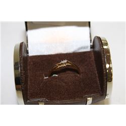 #97 14KT GOLD DIAMOND RING