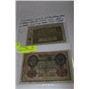 Image 1 : GERMANY 4 OLD NOTES 1908-1920