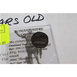 ANCIENT ROMAN COIN "CONSTANTINE I" 1700 YRS OLD