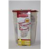 Image 1 : NEW RUBBERMAID 3 PACK 1.5 GALLON CEREAL KEEPER