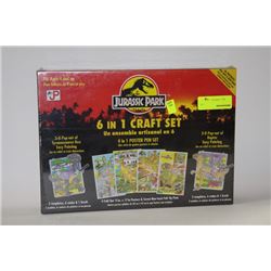 JURRASIC PARK 6 IN 1 CRAFT SET