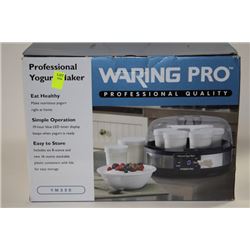 WARING PRO PROFESSIONAL YOGURT MAKER