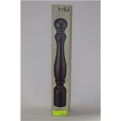 NEW  20" WALNUT FINISH PEPPERMILL