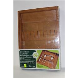 NEW EXPANDABLE IN DRAWER KNIFE ORGANIZER