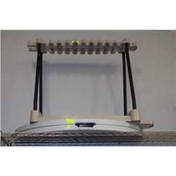 WHITE ROUND FOLDING TABLE