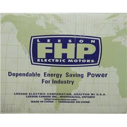 LEESON FHP 1/2HP ELECTRIC MOTOR ( IN BOX )