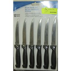 12 PCE STEAK KNIFE SET