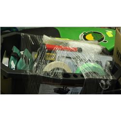 PAINTERS TRAY WITH TOOLS AND ACCESSORIES
