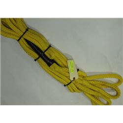 BRAIDED TOW ROPE 1"X43' WITH PULLING EYES