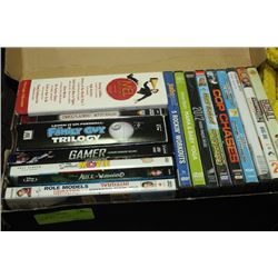 BOX W/ 16 DVD MOVIES