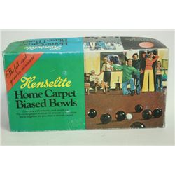 HENSELITE HOME CARPET BOWLS GAME