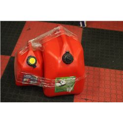 TWO NEW JERRY CANS - 5L & 20L