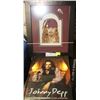 Image 1 : JOHNNY DEPP CROSS STITCH  W/ BOOKS