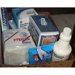 BOX WITH FURNITURE CARE PACKAGE KIT ETC