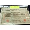 Image 1 : 1910 GERMAN 1000 MARK NOTES CONSECUTIVE S/N X2