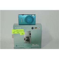 16.1 CANON POWERSHOT LIGHT BLUE DIGITAL CAMERA