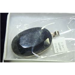 227.2 CTW SAPPHIRE OVAL PENDANT
