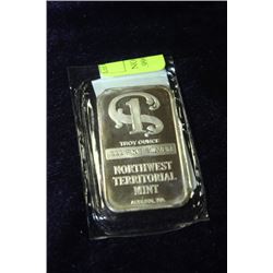 NORTHWEST TERRITORIAL MINT .999 SILVER 1oz
