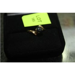 LADIES BLACK DIAMOND RING