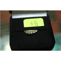 GOLD/DIAMOND ENGAGEMENT RING