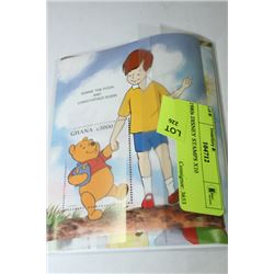 1980s DISNEY STAMPS X10