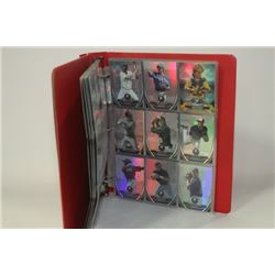 BINDER OF BASEBALL ROOKIE CARDS