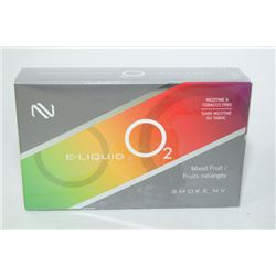 PACK OF O2 MIXED FRUIT E LIQUID