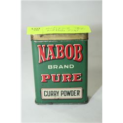 ANTIQUE NABOB TIN